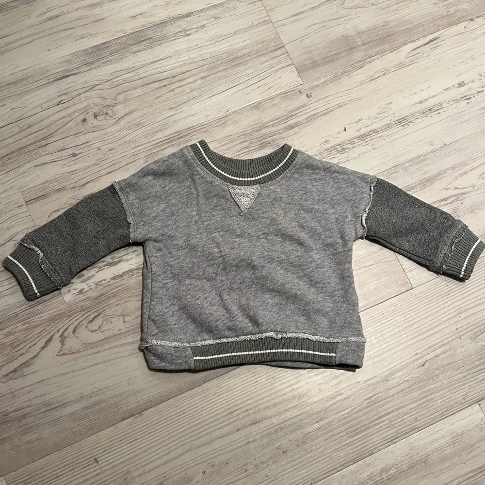 Splendid Baby Gray Sweatshirt Boys Girls 3-6M